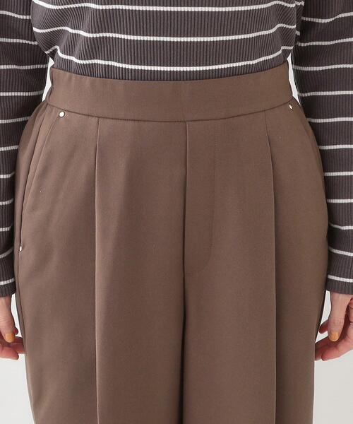 DRESKIP(ドレスキップ)の「【洗える/UV/吸水速乾/アンチピリング/S-LL】 タックワイドパンツ(その他パンツ・レディース・ベージュ/ブラック/ブラウン系・01/02/03/04)」の19枚目の写真