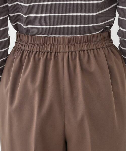 DRESKIP(ドレスキップ)の「【洗える/UV/吸水速乾/アンチピリング/S-LL】 タックワイドパンツ(その他パンツ・レディース・ベージュ/ブラック/ブラウン系・01/02/03/04)」の20枚目の写真