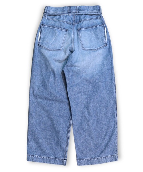 VOAAOV(ヴォアーブ)の「【VOAAOV】 TACK DENIM PANTS (USED)(デニムパンツ・メンズ・ライトブルー・0/1/2)」の9枚目の写真