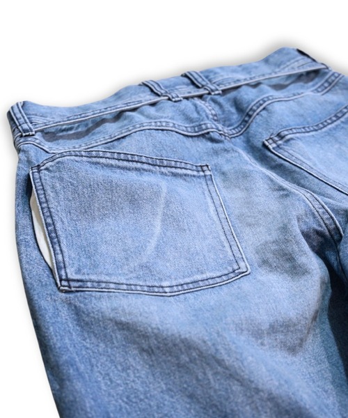 VOAAOV(ヴォアーブ)の「【VOAAOV】 TACK DENIM PANTS (USED)(デニムパンツ・メンズ・ライトブルー・0/1/2)」の11枚目の写真