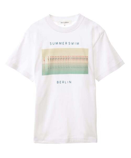 LOGEMENT DE CLAIRE(ロジュモンドクレール)の「【ANGE IN DISGUISE/アンジ イン ディスガイズ】Tシャツ(Tシャツ/カットソー・レディース・ホワイト系その他2/杢グレー/グレー/チャコールグレー/ホワイト系その他/トップグレー・FREE)」の2枚目の写真