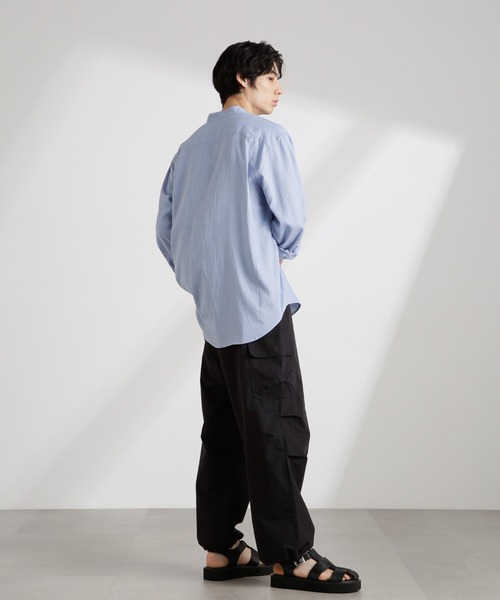 NANO universe（ナノユニバース）の「CNリラックスカーゴパンツ（カーゴパンツ・メンズ・キナリ/ブラック/カーキ・S/M/L）」の16枚目の写真