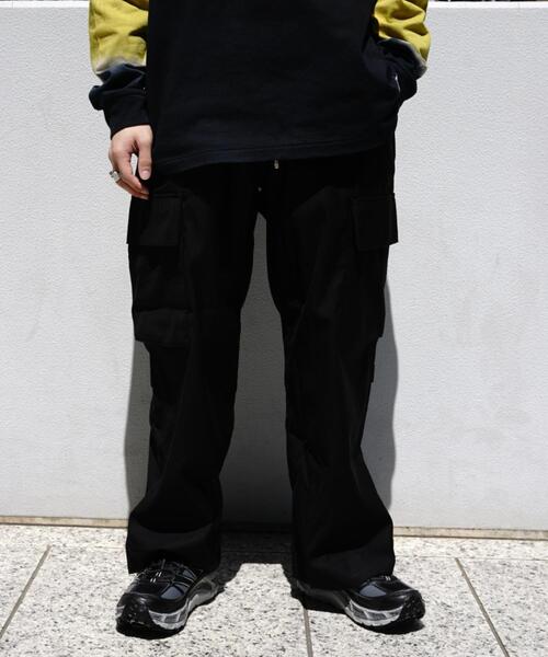 BEAVER(ビーバー)の「B omnivore/ビーオムニボー TR CARGO PANTS(カーゴパンツ・メンズ・チャコールグレー/ブラック・L/S/M)」の1枚目の写真
