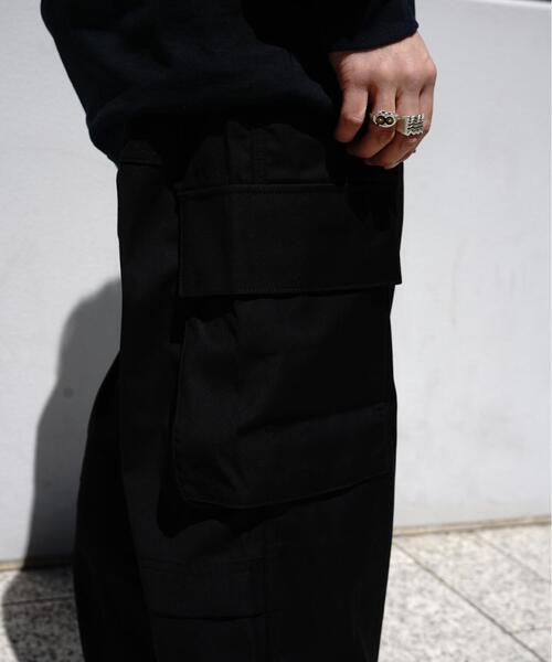 BEAVER（ビーバー）の「B omnivore/ビーオムニボー  TR CARGO PANTS（カーゴパンツ・メンズ・チャコールグレー/ブラック・L/S/M）」の15枚目の写真