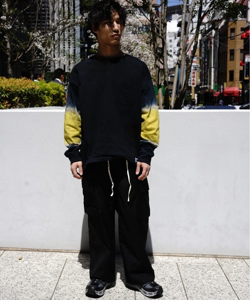 BEAVER（ビーバー）の「B omnivore/ビーオムニボー  TR CARGO PANTS（カーゴパンツ・メンズ・チャコールグレー/ブラック・L/S/M）」の7枚目の写真