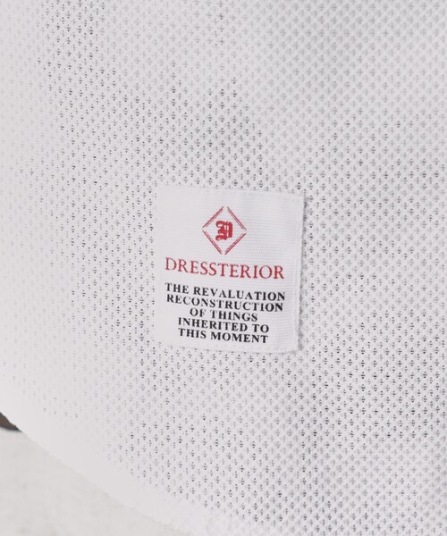 DRESSTERIOR(ドレステリア)の「メッシュエアー ハーフスリーブシャツ(シャツ/ブラウス・メンズ・ブラック/ネイビー/ホワイト・90/91/92/94)」の11枚目の写真
