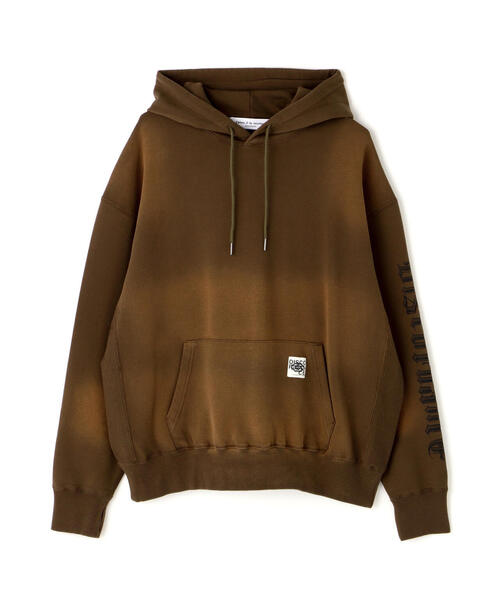 Children of the discordance(チルドレン オブ ザ ディスコ-ダンス)の「Children of the discordance / Second Edition /sunburn hoodie(パーカー・メンズ・カーキ/ブラック・2/3)」の1枚目の写真