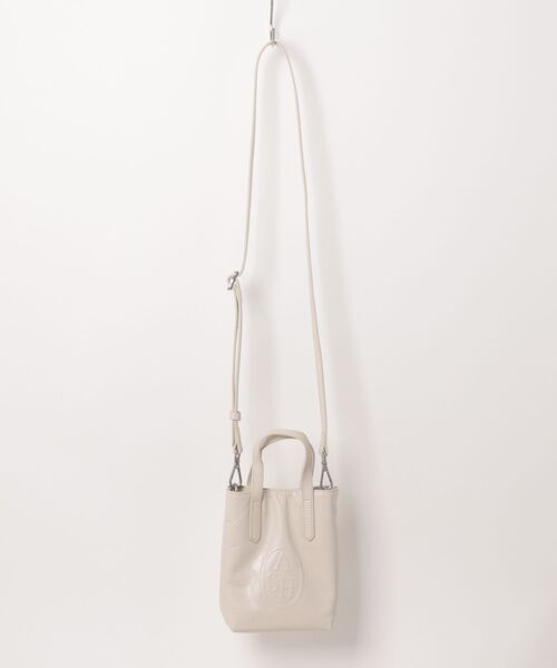 ASH（アッシュ）の「ASH/アッシュ【REGGAE】スクエアミニショルダーバッグ（ショルダーバッグ・レディース・ブラック/ホワイト・ONE SIZE）」の7枚目の写真