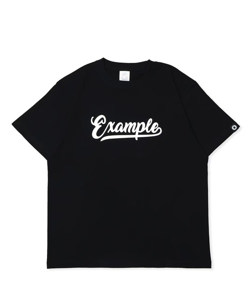 EXAMPLE(エグザンプル)の「EXAMPLE CURSIVE LOGO TEE(Tシャツ/カットソー・メンズ・ブラック/グレイッシュブルー/ホワイト/ベージュ・M/L/XL/XXL)」の10枚目の写真