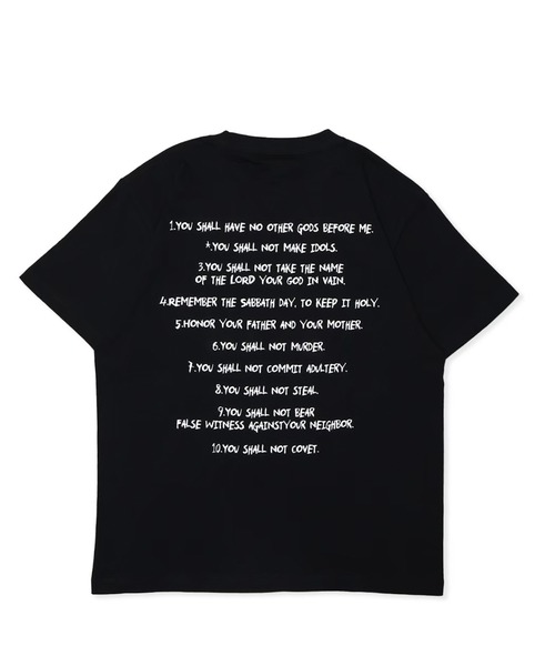 EXAMPLE(エグザンプル)の「EXAMPLE CURSIVE LOGO TEE(Tシャツ/カットソー・メンズ・ブラック/グレイッシュブルー/ホワイト/ベージュ・M/L/XL/XXL)」の11枚目の写真