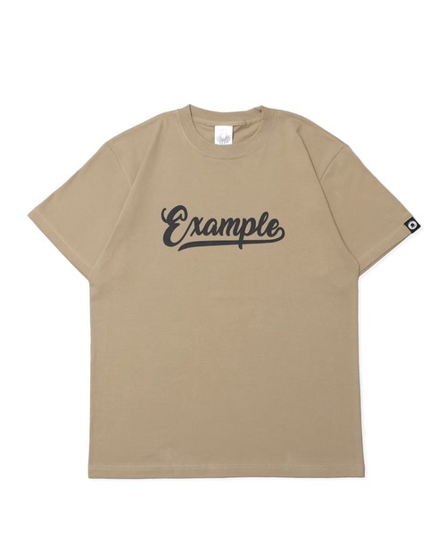 EXAMPLE(エグザンプル)の「EXAMPLE CURSIVE LOGO TEE(Tシャツ/カットソー・メンズ・ブラック/グレイッシュブルー/ホワイト/ベージュ・M/L/XL/XXL)」の15枚目の写真
