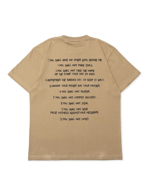 EXAMPLE(エグザンプル)の「EXAMPLE CURSIVE LOGO TEE(Tシャツ/カットソー・メンズ・ブラック/グレイッシュブルー/ホワイト/ベージュ・M/L/XL/XXL)」の16枚目の写真