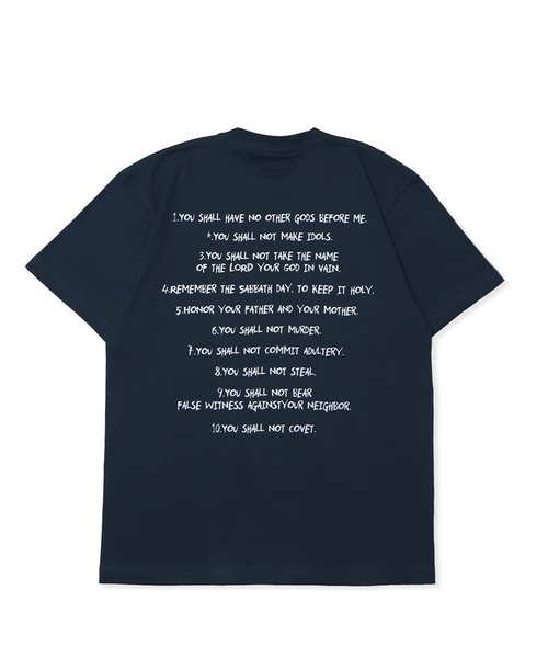 EXAMPLE(エグザンプル)の「EXAMPLE CURSIVE LOGO TEE(Tシャツ/カットソー・メンズ・ブラック/グレイッシュブルー/ホワイト/ベージュ・M/L/XL/XXL)」の21枚目の写真