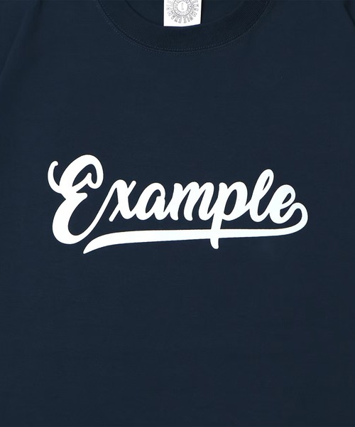 EXAMPLE(エグザンプル)の「EXAMPLE CURSIVE LOGO TEE(Tシャツ/カットソー・メンズ・ブラック/グレイッシュブルー/ホワイト/ベージュ・M/L/XL/XXL)」の22枚目の写真