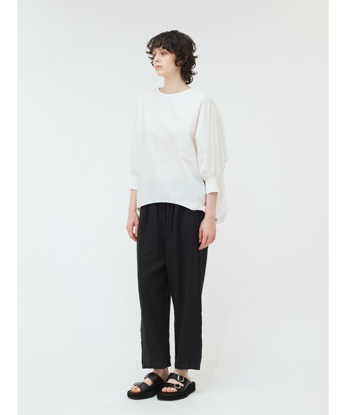 mizuiro ind ボートネックコクーンプルオーバー｜ MARcourt