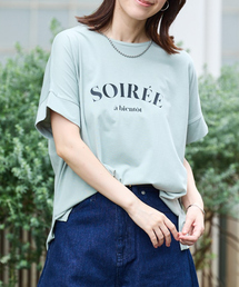 abahouse mavie | ワイドロゴTシャツ/半袖(Tシャツ/カットソー)