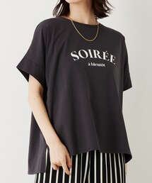 ワイドロゴTシャツ