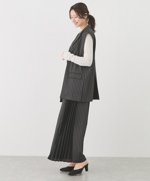 Jayro(ジャイロ)の「サイドプリーツワイドパンツ(その他パンツ・レディース・ブラック/ブラック系その他・FREE)」の19枚目の写真