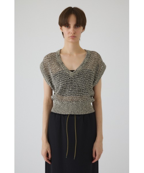 RIM.ARK 新作ニット RIM.ARK(リムアーク)｜【予約販売】Mix yarn rib knit/ニット