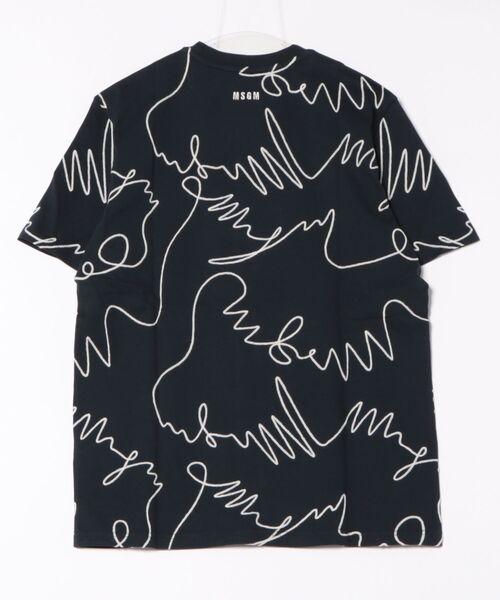 すぐにお届け☆MSGM ロゴ コットンTシャツ Cotton T-shirt with brushed logo - MSGM Official