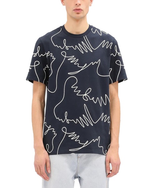 MSGM - 定価18700円　一回着用のみ　MSGM  XS ロゴカットソー　Tシャツ MSGM - T-SHIRT WITH BOX LOGO | laid-back