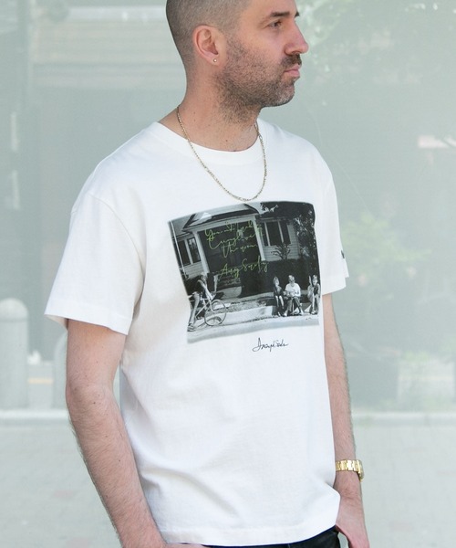 TMT（ティーエムティー）の「【TMT×Joseph Szabo】DRY COTTON STANDARD S/S TEE （boys)（Tシャツ/カットソー・メンズ・ホワイト/ブラック・MEDIUM/LARGE/X-LARGE）」の5枚目の写真