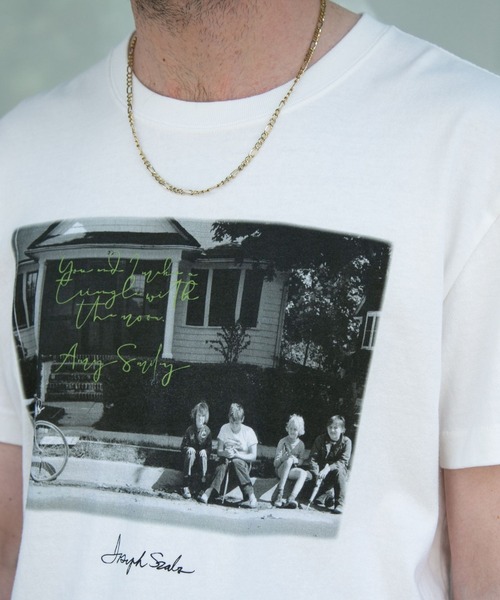 TMT（ティーエムティー）の「【TMT×Joseph Szabo】DRY COTTON STANDARD S/S TEE （boys)（Tシャツ/カットソー・メンズ・ホワイト/ブラック・MEDIUM/LARGE/X-LARGE）」の6枚目の写真