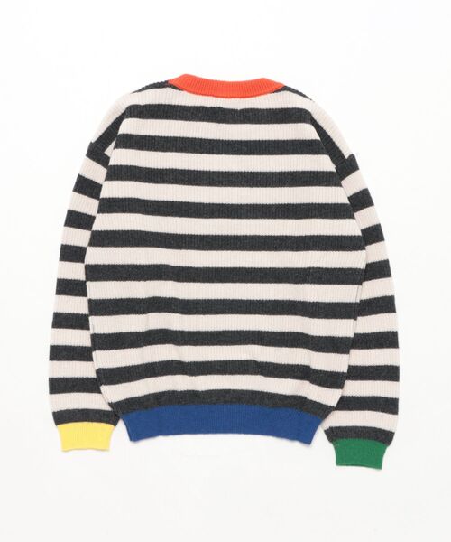 BOBO CHOSES（ボボショーズ）の「Smiling stripes jumper（ニット/セーター・キッズ・マルチ・12-13y/8-9y/10-11y/2-3YEAR/4-5YEAR/6-7YEAR）」の3枚目の写真