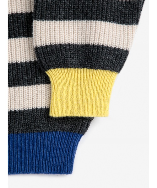 BOBO CHOSES（ボボショーズ）の「Smiling stripes jumper（ニット/セーター・キッズ・マルチ・12-13y/8-9y/10-11y/2-3YEAR/4-5YEAR/6-7YEAR）」の5枚目の写真