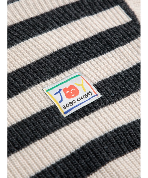 BOBO CHOSES（ボボショーズ）の「Smiling stripes jumper（ニット/セーター・キッズ・マルチ・12-13y/8-9y/10-11y/2-3YEAR/4-5YEAR/6-7YEAR）」の4枚目の写真