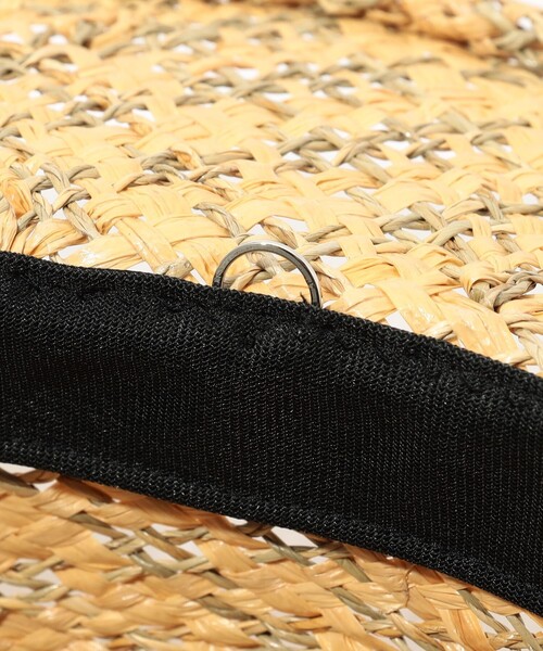 La Maison de Lyllis（メゾンドリリス）の「La Maison de Lyllis EVELYN ストローハット（ハット・レディース・ベージュ・FREE）」の7枚目の写真