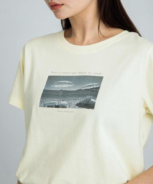URBAN RESEARCH Sonny Label(アーバンリサーチサニーレーベル)の「フォトプリントTシャツ(Tシャツ/カットソー・レディース・オフホワイト/スミクロ/イエロー系その他・FREE)」の13枚目の写真