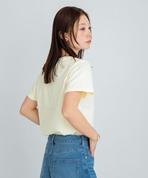 URBAN RESEARCH Sonny Label(アーバンリサーチサニーレーベル)の「フォトプリントTシャツ(Tシャツ/カットソー・レディース・オフホワイト/スミクロ/イエロー系その他・FREE)」の16枚目の写真