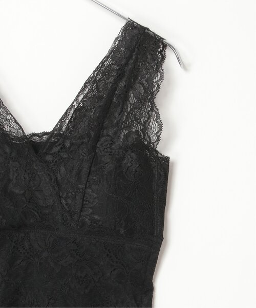 notch.(ノッチ)の「カップ付きレースタンクトップ(タンクトップ・レディース・ブラック/ホワイト・M)」の6枚目の写真