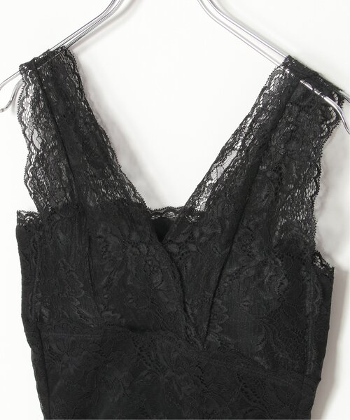 notch.(ノッチ)の「カップ付きレースタンクトップ(タンクトップ・レディース・ブラック/ホワイト・M)」の8枚目の写真