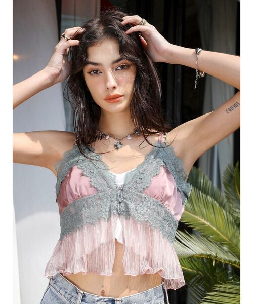 EVRIS（エヴリス）の「ORIGINAL MOTIF CHOKERネックレス（ネックレス・レディース・シルバー/ゴールド・FREE）」の11枚目の写真