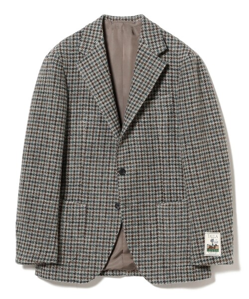 BEAMS F（ビームスエフ）の「LOVAT ウール ガンクラブチェック ジャケット（テーラードジャケット・メンズ・グレー・46 8R/44 8R/42 8R）」の2枚目の写真
