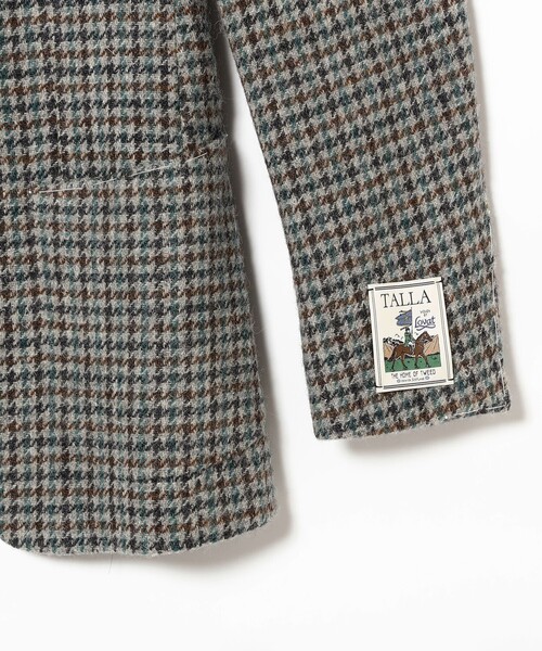 LOVAT ウール ガンクラブチェック ジャケット（テーラード