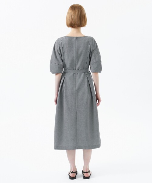 825t*美品 マッキントッシュフィロソフィー パフスリーブシャツワンピース MACKINTOSH PHILOSOPHY - 825t*美品 マッキントッシュ