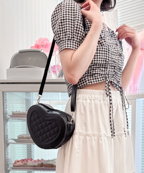 ✿マリパルミ　ショルダーバック✿シルバー　新品未使用 レザーショルダーバッグ（2WAY）／シルバー | gr.