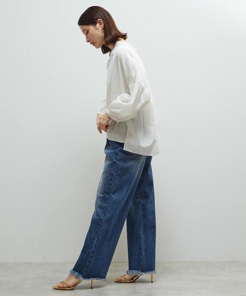 SOFFITTO(ソフィット)の「《定番》ギャザーブラウス(シャツ/ブラウス・レディース・ホワイト系その他/イエロー/ブラック/ブラウン・FREE)」の16枚目の写真