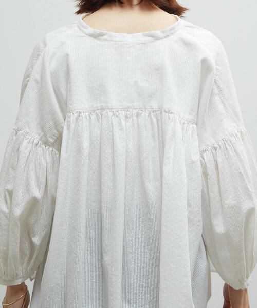 SOFFITTO(ソフィット)の「《定番》ギャザーブラウス(シャツ/ブラウス・レディース・ホワイト系その他/イエロー/ブラック/ブラウン・FREE)」の18枚目の写真