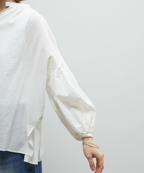 SOFFITTO(ソフィット)の「《定番》ギャザーブラウス(シャツ/ブラウス・レディース・ホワイト系その他/イエロー/ブラック/ブラウン・FREE)」の20枚目の写真