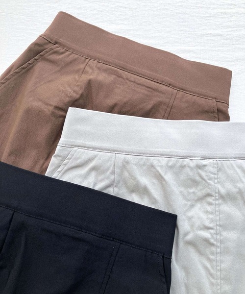 Q（キュー）の「ストレッチタイトスカート（スカート・レディース・グレー/ブラウン/ブラック・MEDIUM）」の9枚目の写真