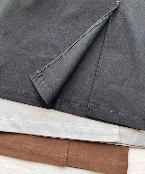 Q（キュー）の「ストレッチタイトスカート（スカート・レディース・グレー/ブラウン/ブラック・MEDIUM）」の6枚目の写真