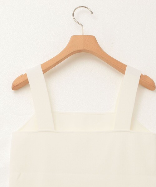 NOLLEY’S Sophi（ノーリーズソフィ）の「《手洗い可能》総針ニットキャミソール（キャミソール・レディース・ホワイト/ダークブラウン/ブラック・FREE）」の21枚目の写真