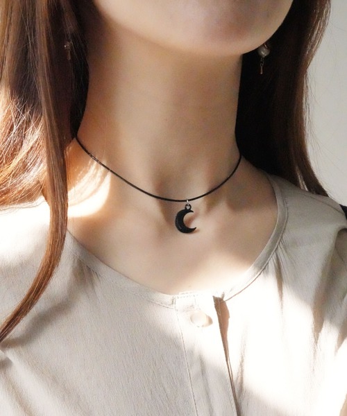 Port（ポート）の「【 Port / ポート 】 ブラック モチーフ チョーカー / ネックレス_（チョーカー・レディース・A/C/D/E/F/B・FREE）」の11枚目の写真