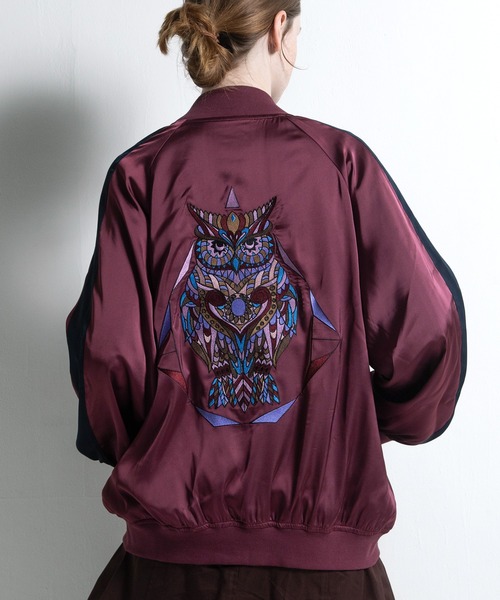 リバーシブルスカジャン（スカジャン）｜AULA AILA