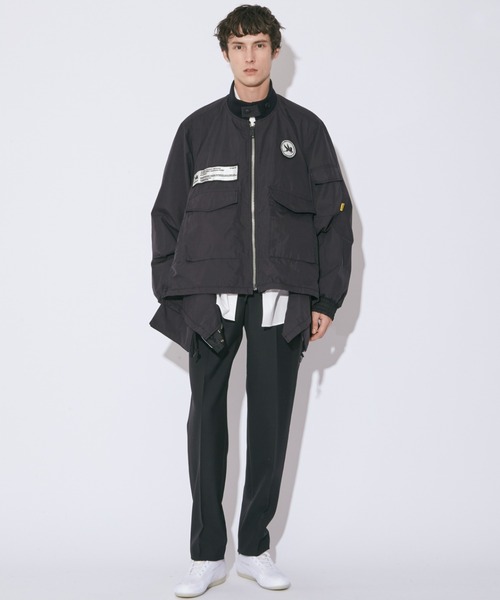 beautiful people（ビューティフルピープル）の「Spiewak double-end  c/n work blouson（ブルゾン・メンズ・ブラック/マルチ・40/38/36）」の6枚目の写真