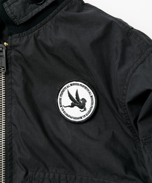 beautiful people（ビューティフルピープル）の「Spiewak double-end  c/n work blouson（ブルゾン・メンズ・ブラック/マルチ・40/38/36）」の18枚目の写真